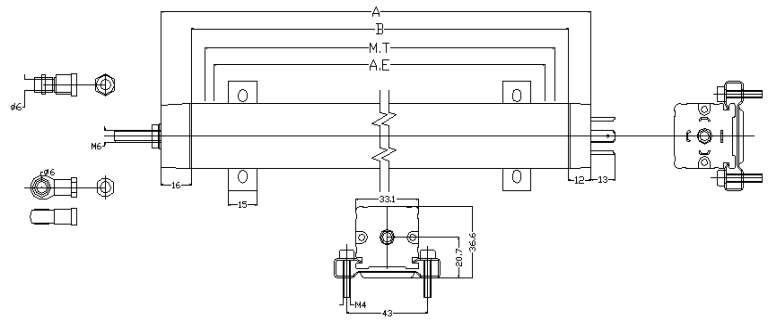 DSC拉杆式位移传感器